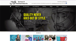 Desktop Screenshot of jpsportswear.com